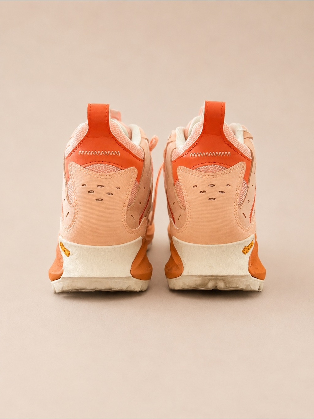 Merrell Women's Peach-Orange Trail Hiking Shoe - Picture 3 of 4